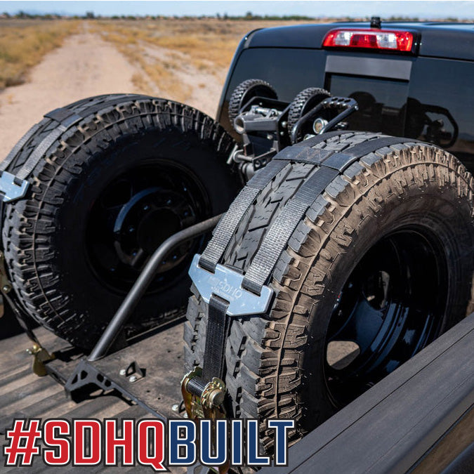 SDHQ Built In-Bed Chase Racks - Chevy/GMC