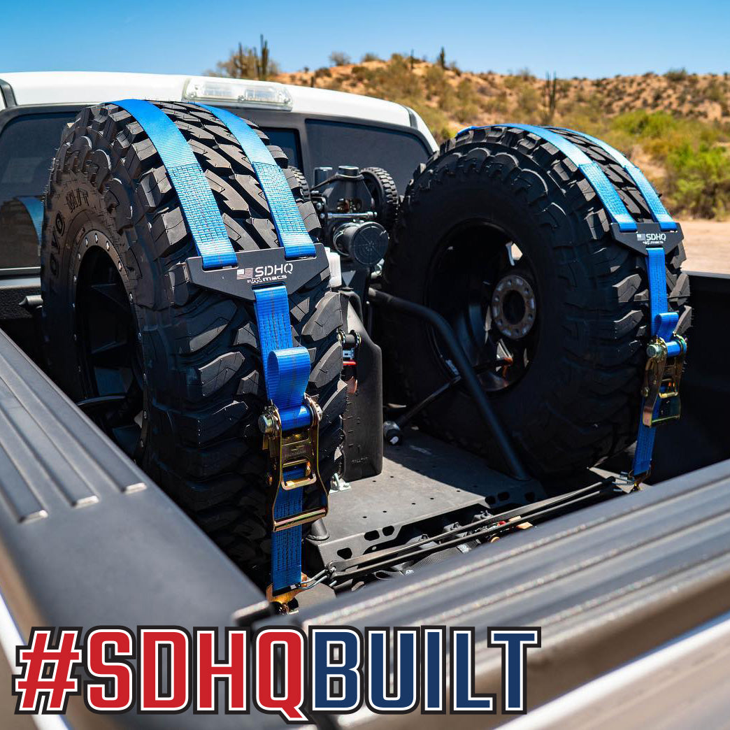SDHQ Built In-Bed Chase Racks - Ford