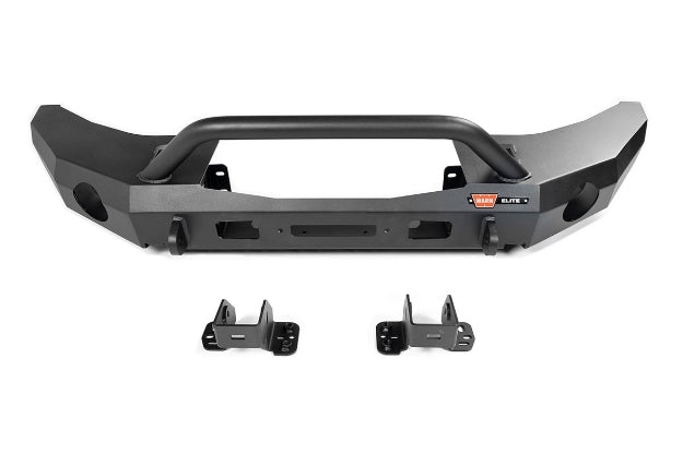 Elite Front Bumper - 2021-2024 Ford Bronco - w/ Grille Guard Tube Front View