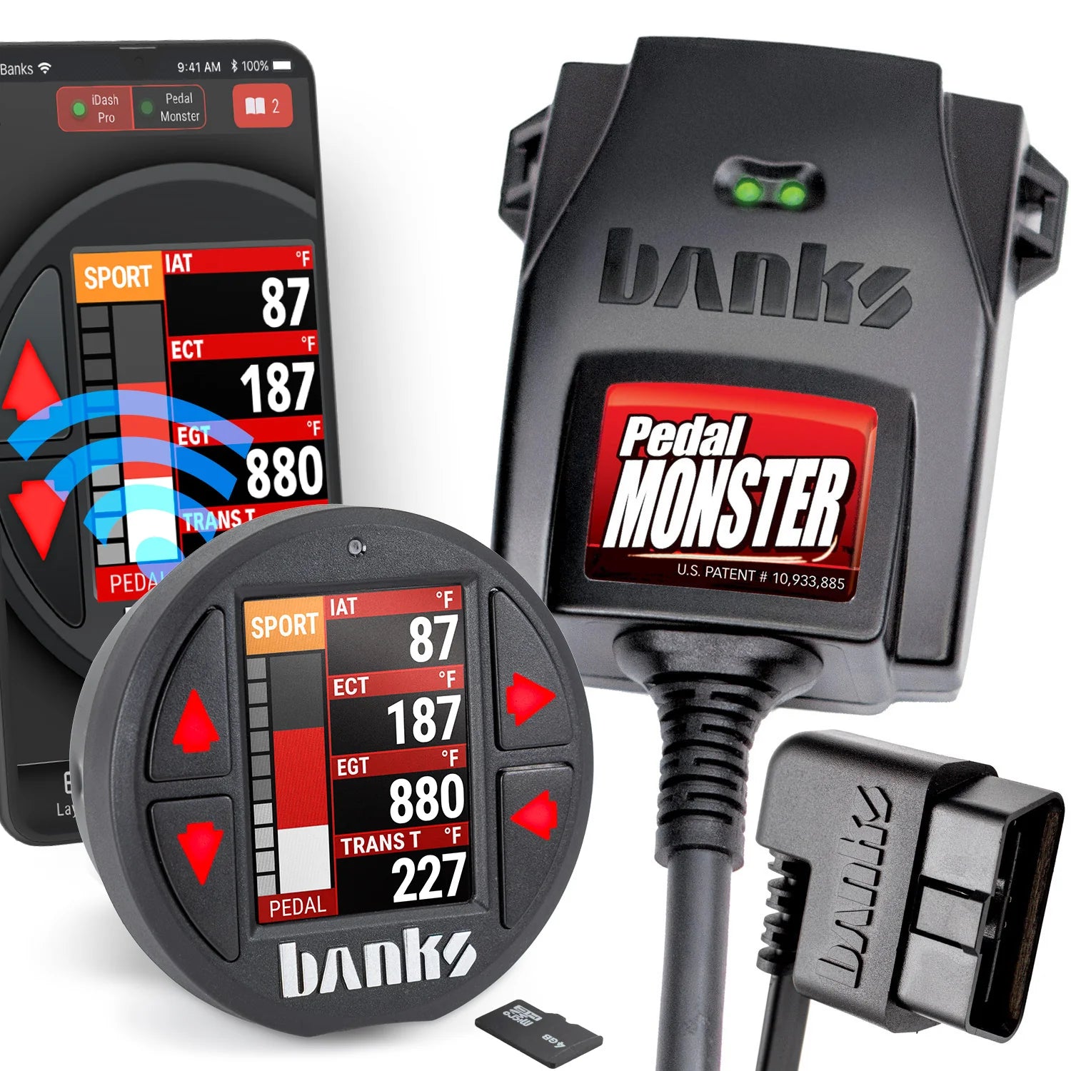 PedalMonster Throttle Sensitivity Booster, Standalone & iDash Kits