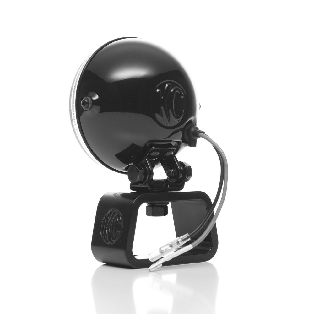 KC HiLites 4" Rally 400 Halogen - 2-Light System - 55W Spread Beam Front View