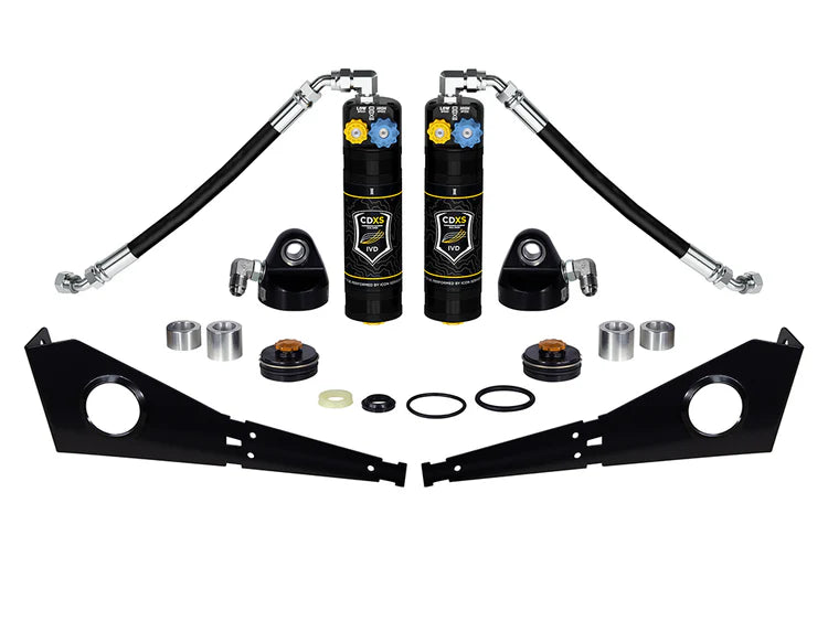 ICON 2005-2023 Toyota Tacoma/2007-2014 FJ Cruiser/2003-2024 4Runner/2003-2023 Lexus GX, Front, Coilover Reservoir w/ CDXS Upgrade Kit w/ Seals, Pair