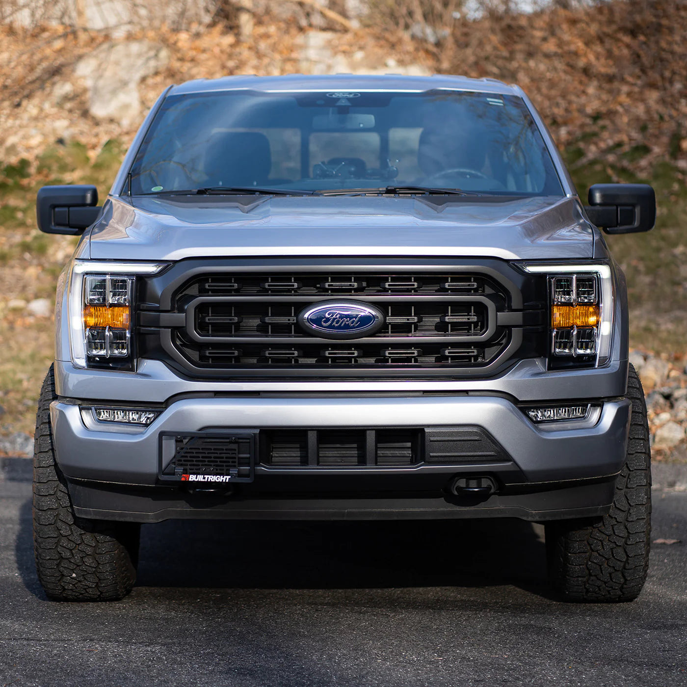 FORD LICENSE PLATE MOUNT | 2021+ FORD F-150 Display on Vehicle