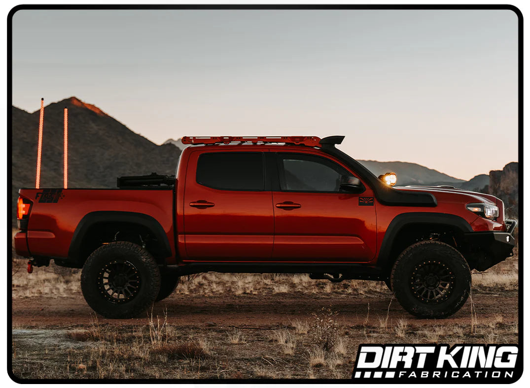 '05-23 Tacoma Dirt King 4130 Balljoint Upper Control Arm Kit Display on vehicle