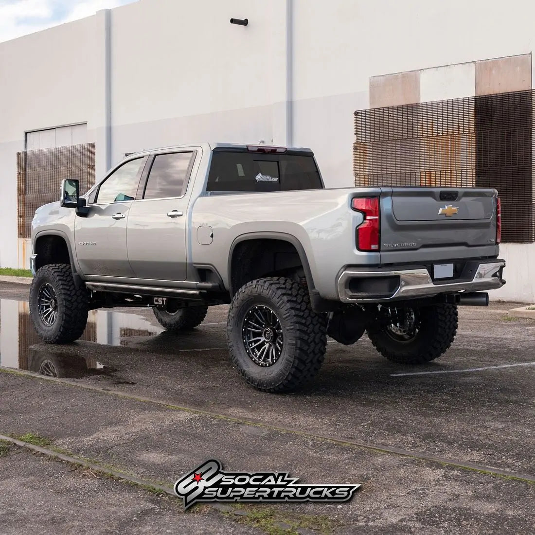 CST 2020-2025 GM 2500 / 3500 4wd Diesel | 10″ Stage 1 Suspension System Front View