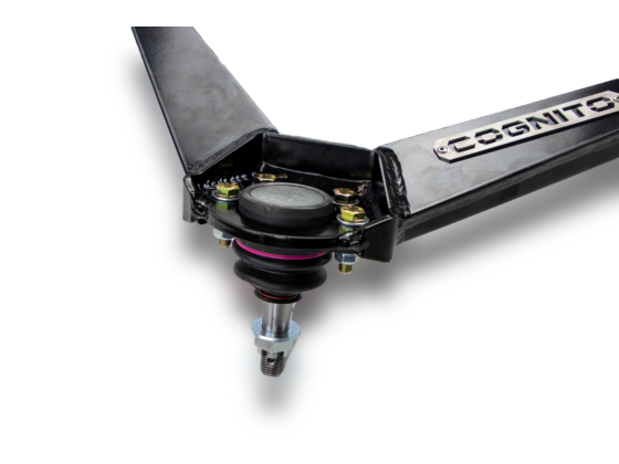 Cognito Ball Joint SM Series Upper Control Arm Kit for 01-10 Silverado/Sierra 2500/3500 2WD/4WD Front View