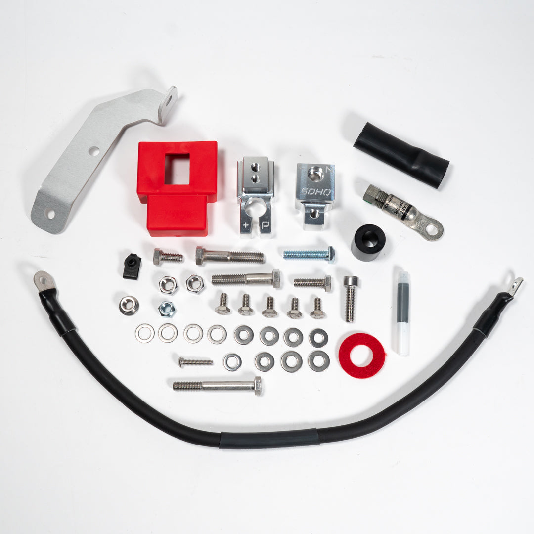 2015-2020 Ford F150/Raptor Complete Billet Battery Terminal Kit