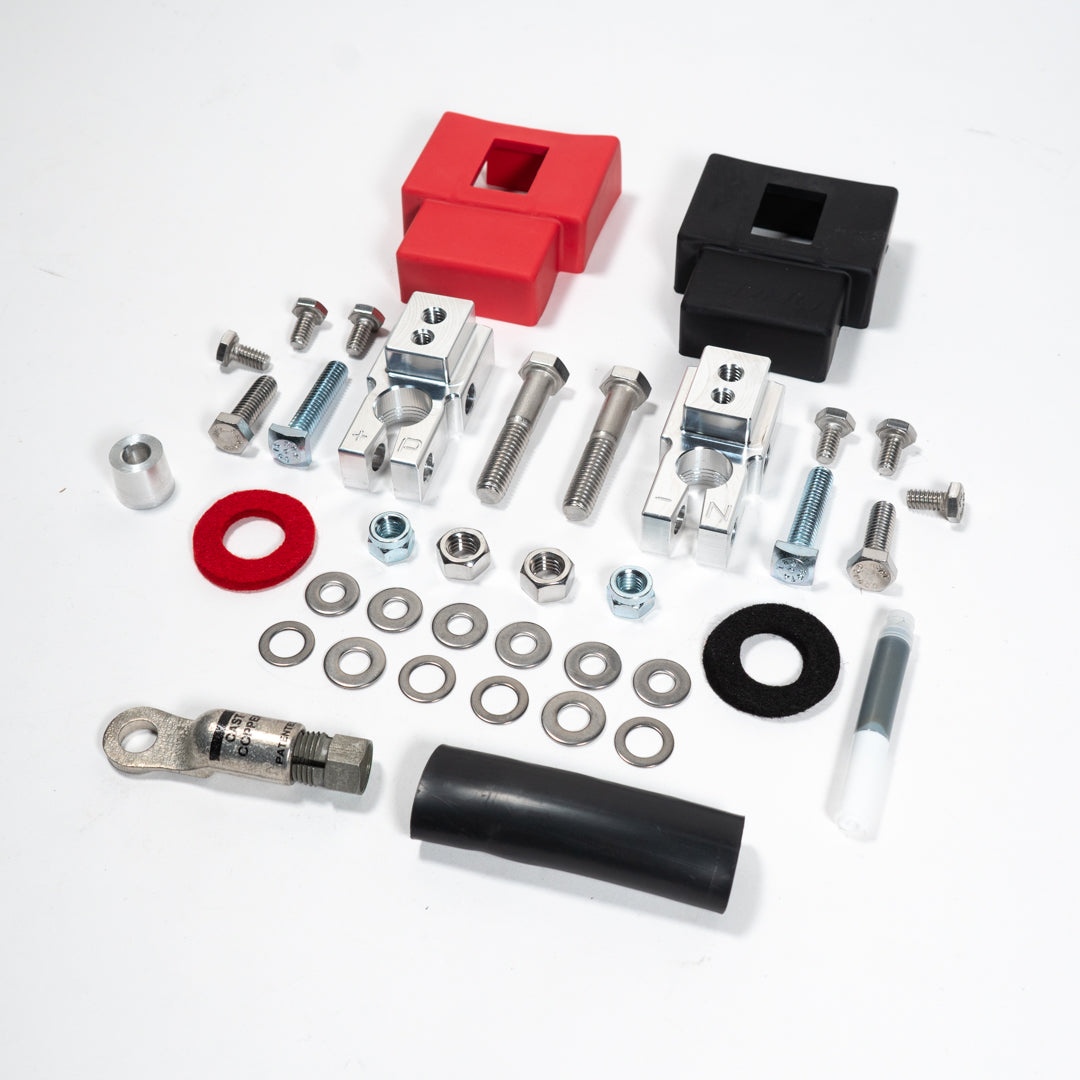 2015-2020 Ford F150/Raptor Complete Billet Battery Terminal Kit