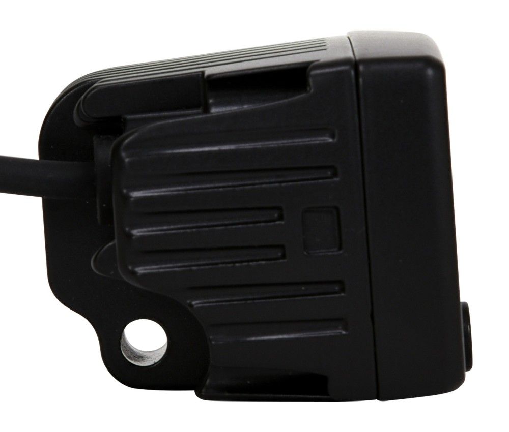 KC HiLites 2" C-Series C2 LED - Single Light - 20W Flood Beam Front View