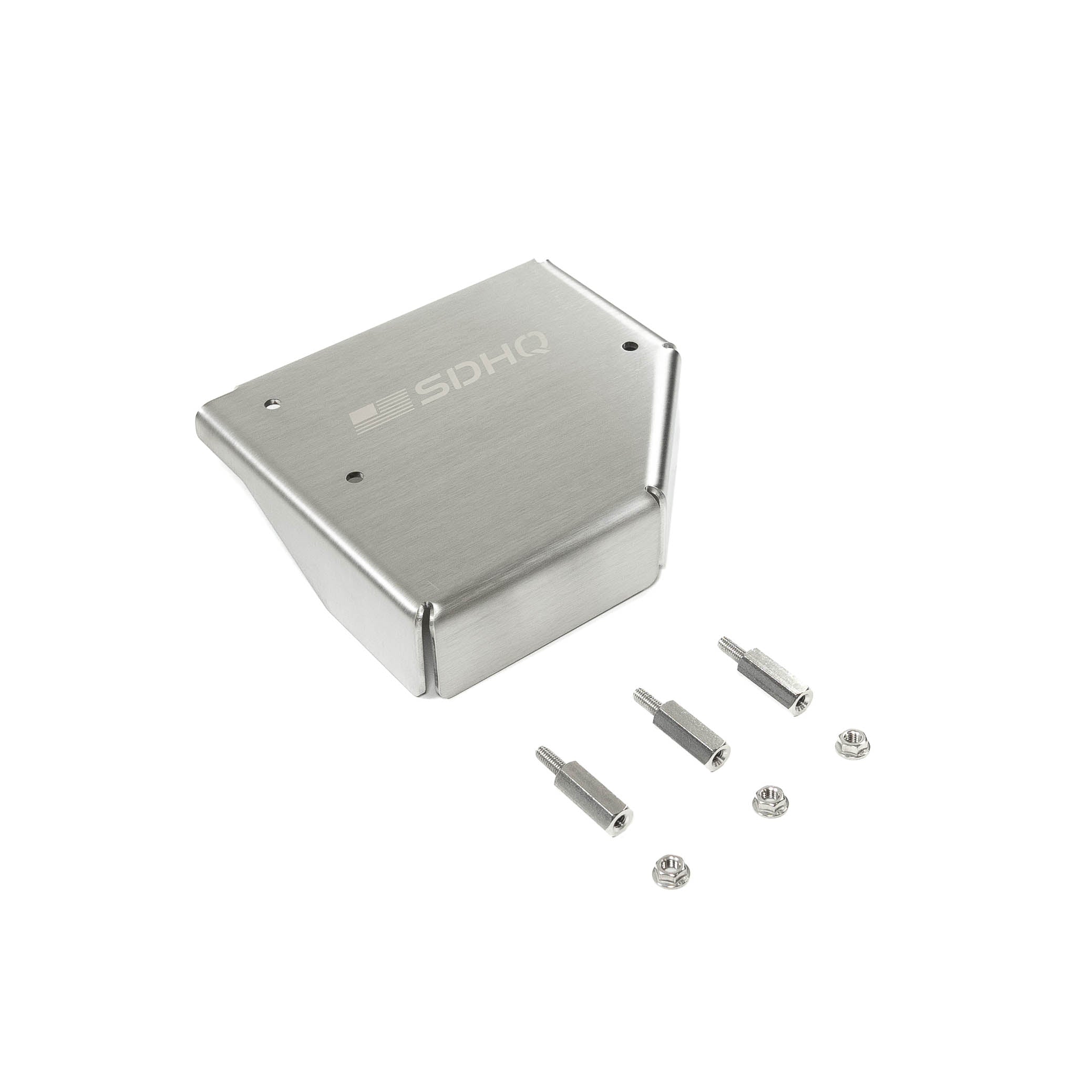 2022+ Ford Bronco Raptor SDHQ Built Complete Protection Package display of included parts and hardware
