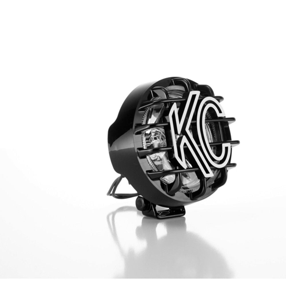 KC HiLites 4" Rally 400 Halogen - Single Light - 55W Spread Beam Front View