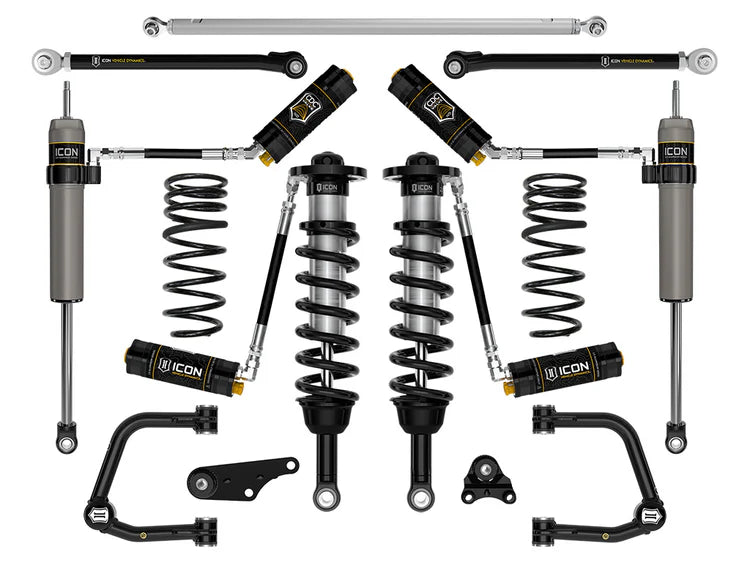 ICON 2025 Toyota 4Runner 4WD, 1.25-3" Lift, Stage 8 Suspension System, Tubular