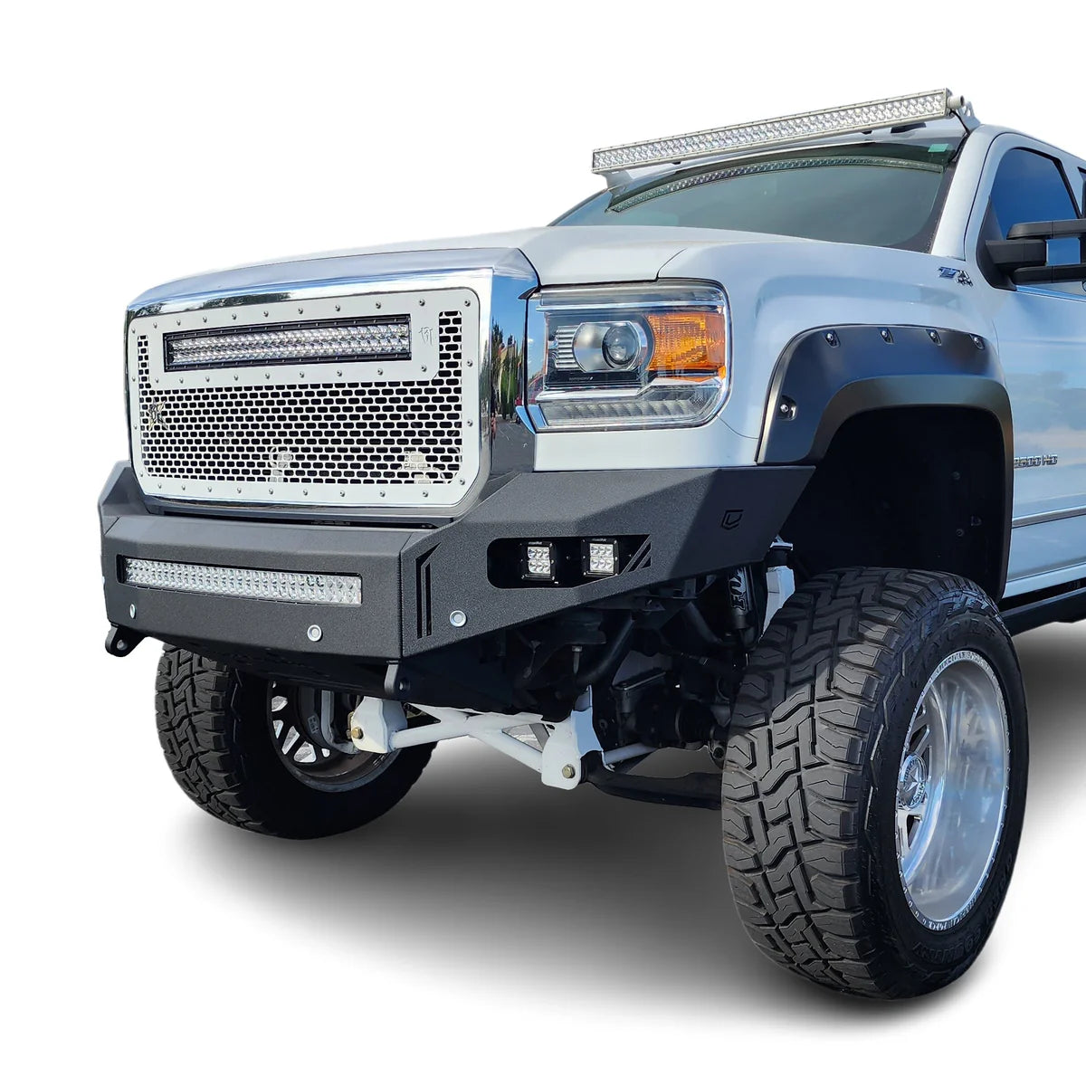 2015-2019 GMC 2500HD/3500HD OCTANE SERIES FRONT BUMPER Front View