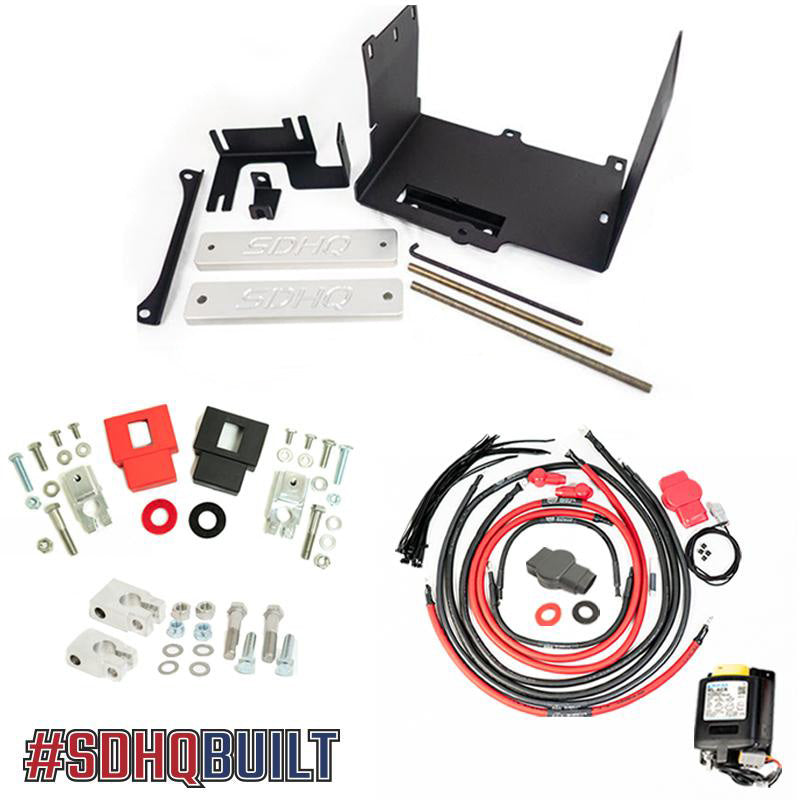 '16-23 Toyota Tacoma SDHQ Built Complete Dual Battery Kit