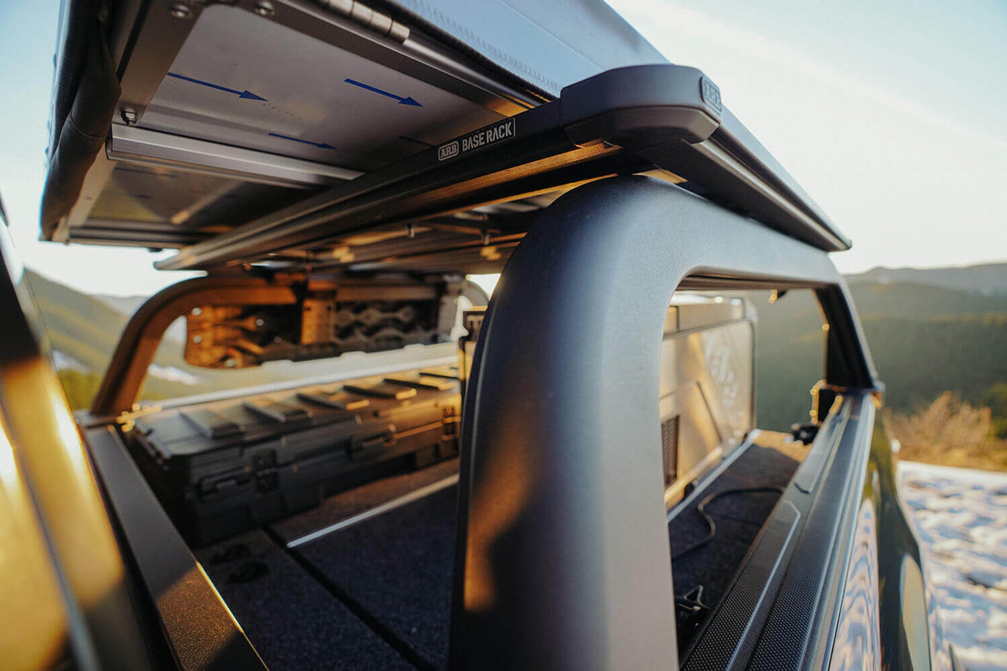 Bed Rack For 3rd Gen Toyota Tacoma Front View