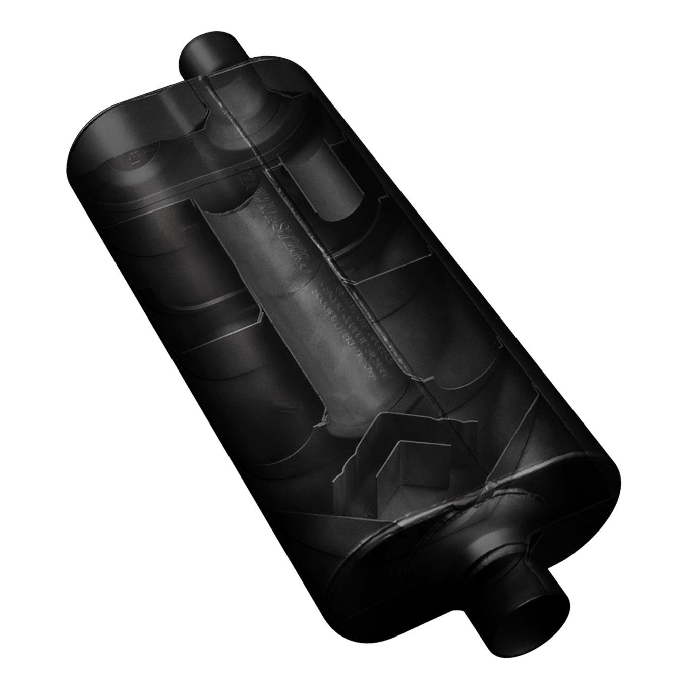 Flowmaster 70 Series Chambered Muffler Front View