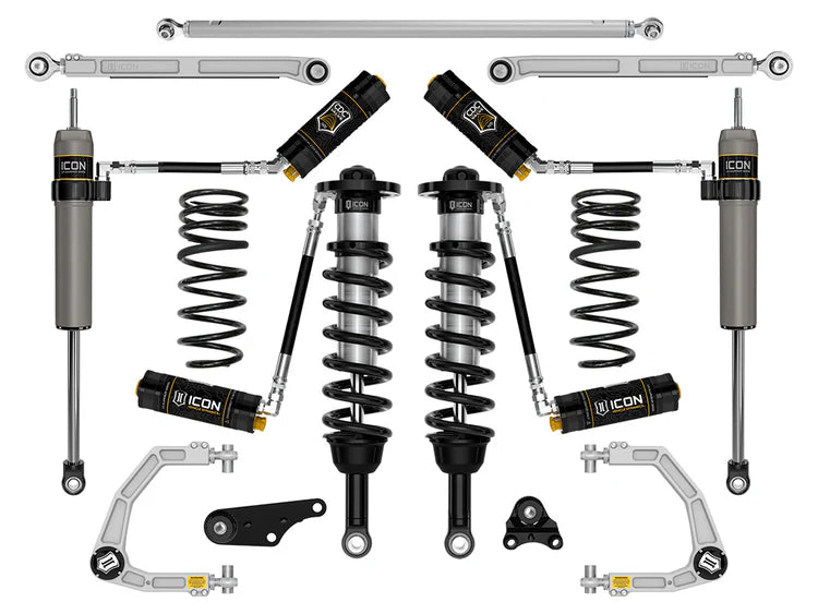 ICON 2025 Toyota 4Runner 4WD, 1.25-3" Lift, Stage 8 Suspension System, Billet
