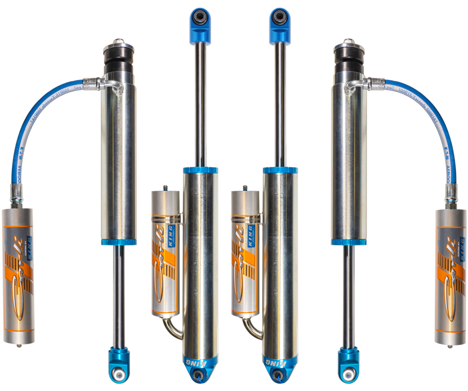 14-18 POWER WAGON & 2500 4X4 HEMI 3" LIFT DOMINATOR SYSTEM R2 COILS Display of Included Shocks