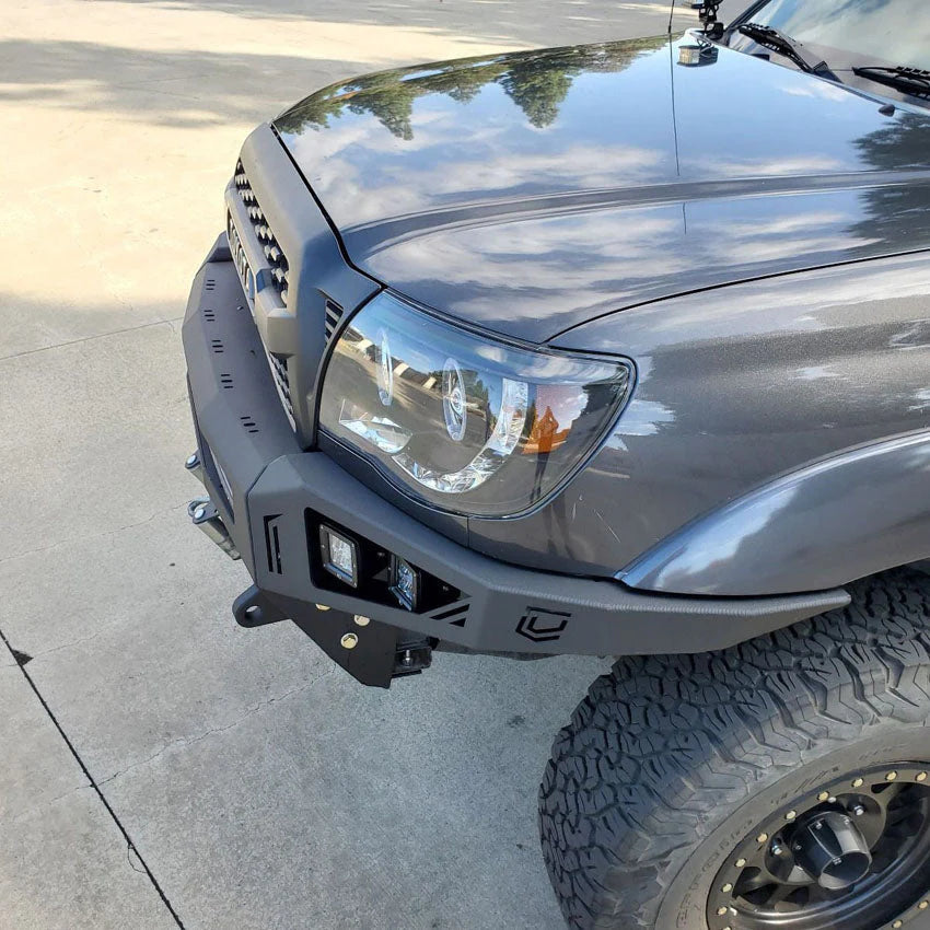 2005-2011 TOYOTA TACOMA OCTANE FRONT WINCH BUMPER Front View