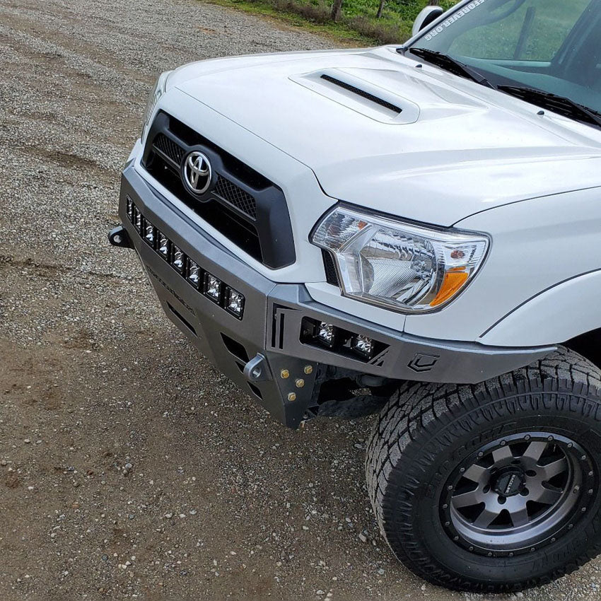 2012-2015 TOYOTA TACOMA OCTANE FRONT WINCH BUMPER Front View