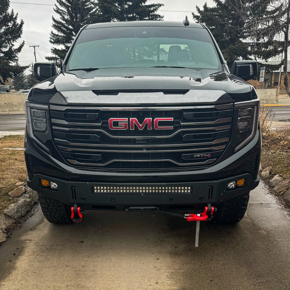 2022-2025 GMC SIERRA 1500 OCTANE WINCH BUMPER Front View