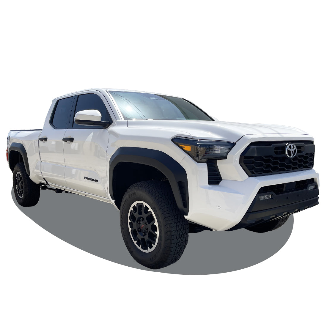 Radflo 2.5 Front Coilover Kit Toyota Tacoma 2024+ With Remote Reservoir And Compression Adjuster Extended For Use With Aftermarket Upper Control Arms 2.5″ Lift