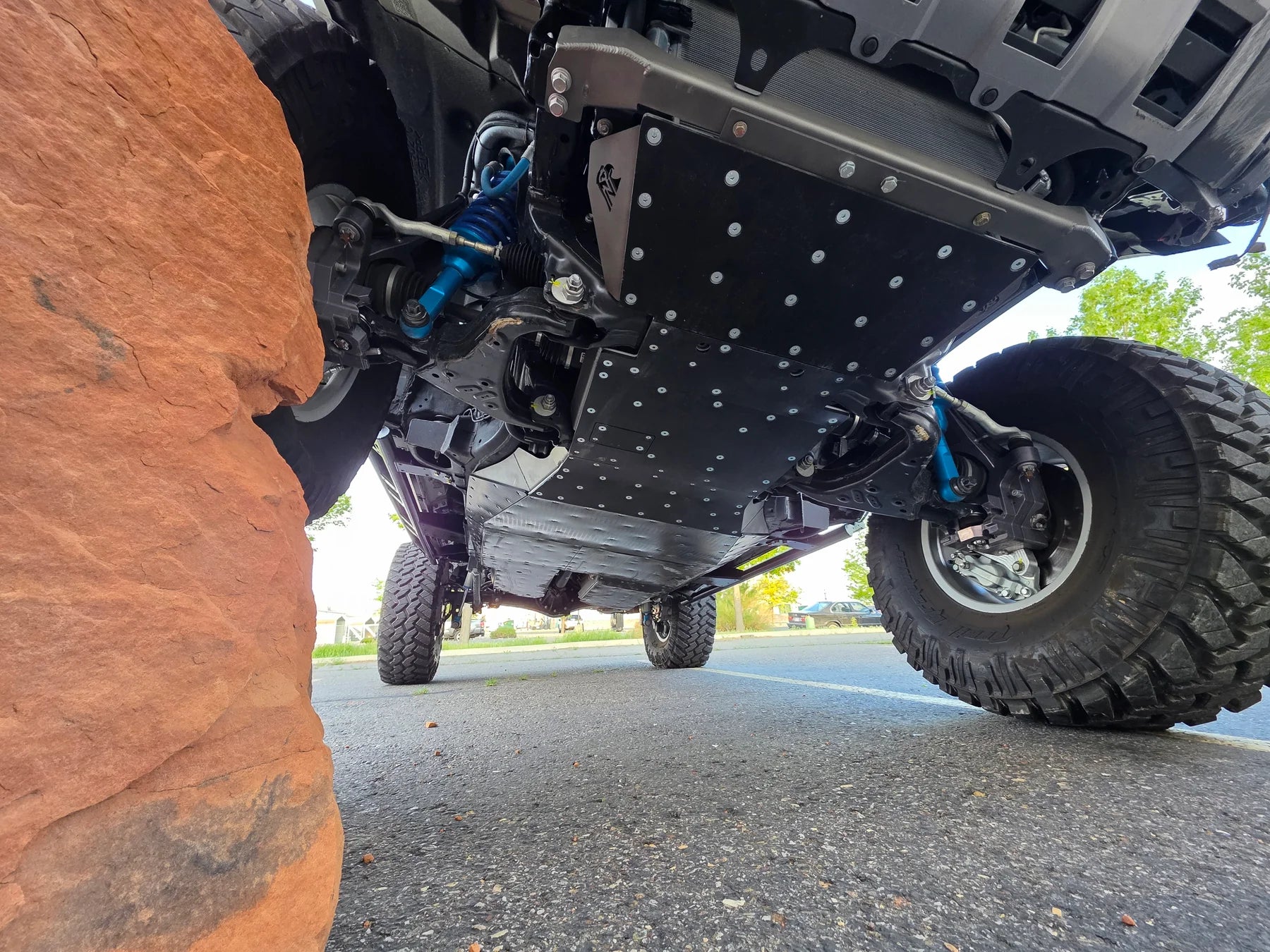 LC250 Aluminum Belly Skids (7000 Series)