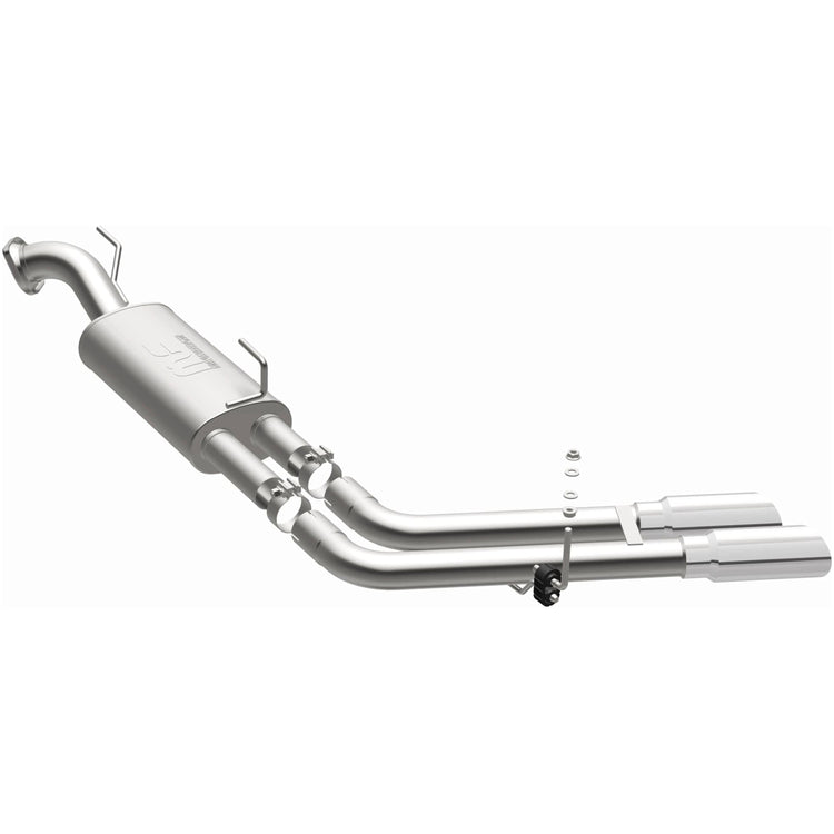 MagnaFlow Street Series Cat-Back Performance Exhaust System 15250 Front View