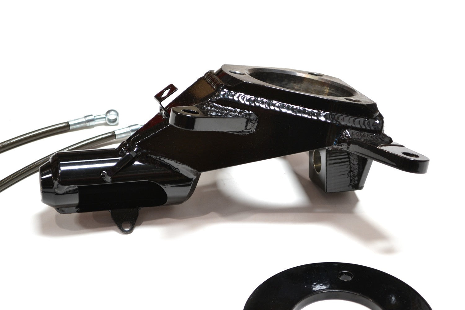 CST 07-18 GM 1500 2wd 3.5-5.5″ Stage 1 Suspension System (Cast Steel) Front View