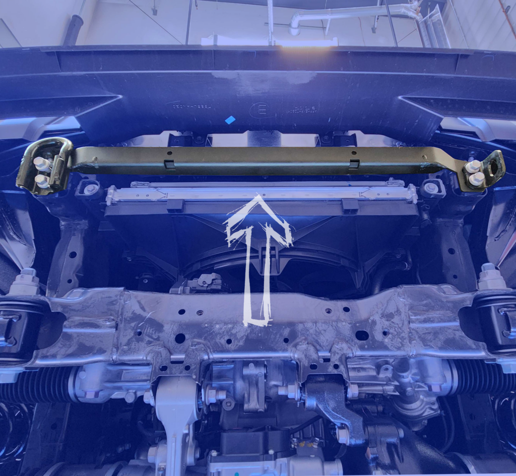 Front Skidplate-Mounting Crossmember | 24-Present Tacoma Front View