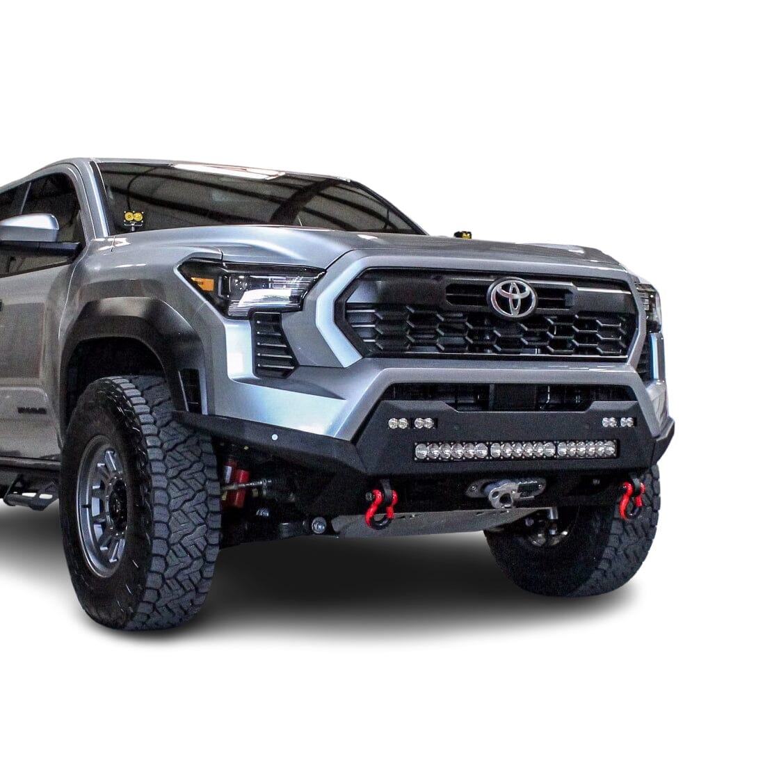 2024+ TOYOTA TACOMA PROLITE HIGH CLEARANCE FRONT WINCH BUMPER Front View