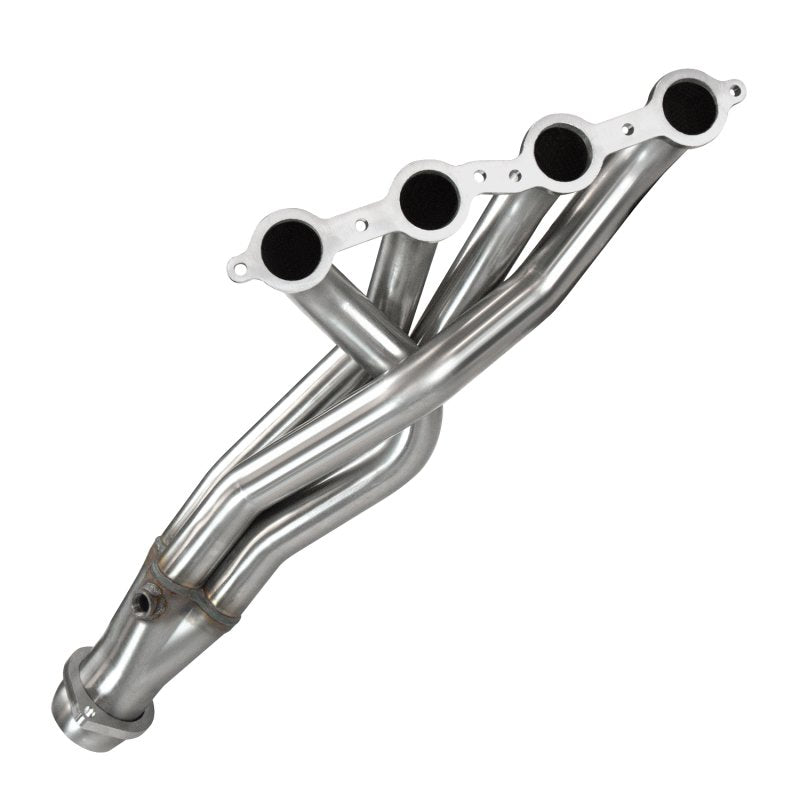 1-7/8" Stainless Headers. 1999-2013 GM 1/2 Ton Truck/2000-2013 SUV. Front View