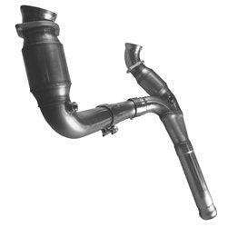 1-3/4" Header and Catted Connection Kit. 2009-2013 GM 1500 Series 4.8L/5.3L. Front View