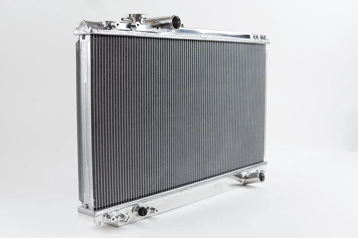 93-98 Toyota A80 Supra (NA/TT) High-Performance All-Aluminum Radiator Rear View