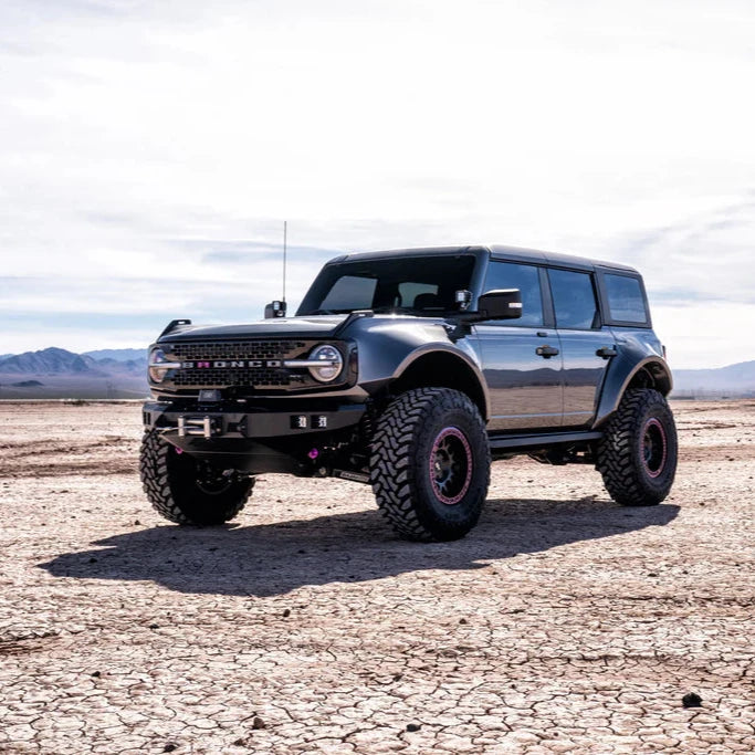 2021-2022 Ford Bronco Fenders Display on Vehicle