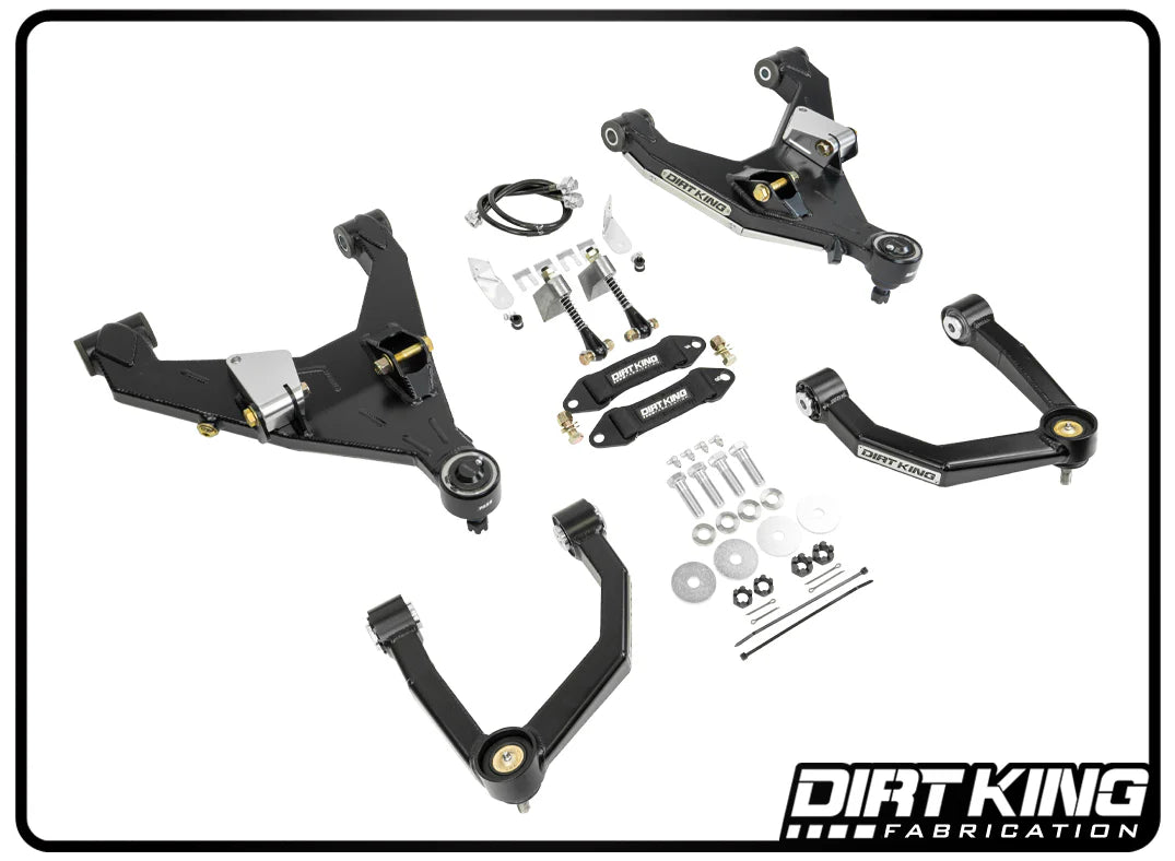 05-23 Toyota Tacoma +2" Long Travel Kit Front View