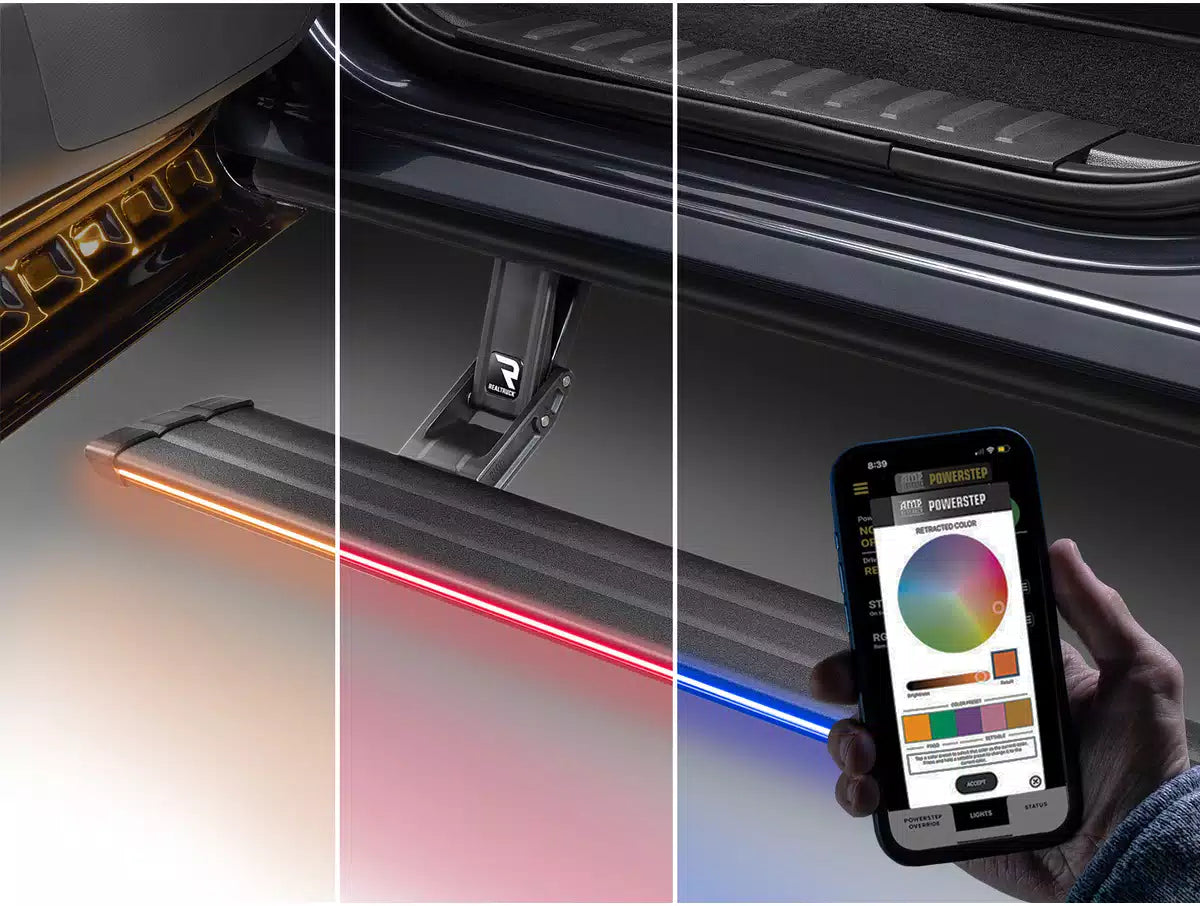 AMP Research PowerStep Vision 17'-19' F250/F350 Top View