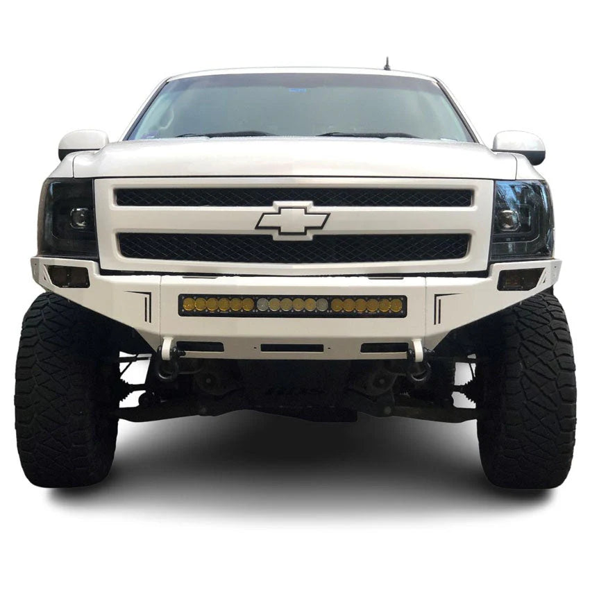 2008-2013 CHEVY SILVERADO 1500 OCTANE FRONT WINCH BUMPER Front View
