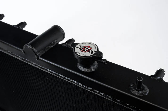 02-07 Subaru Impreza WRX/STI All-Aluminum Radiator - w/ filler neck Top View