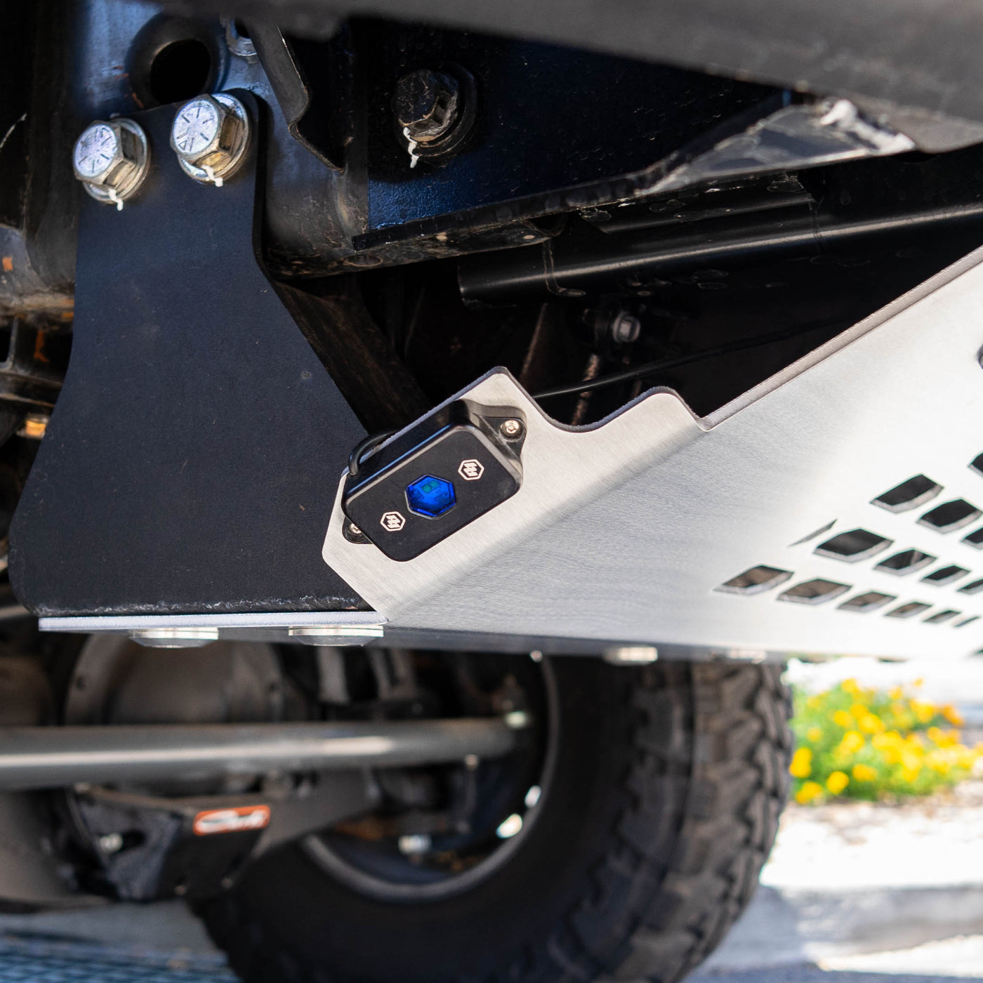 2019+ Ram 2500/3500 SDHQ Built Skid Plate System For The AEV Front Prospector Bumper