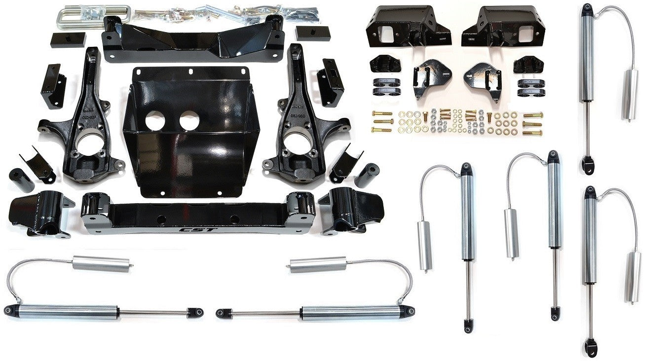 CST 11-19 GM 2500/3500 4-6″ Stage 7 Suspension System Front View