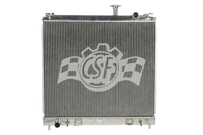 04-14 Nissan Titan / 05-14 Armada / 04-13 Infiniti QX56 All-Aluminum Radiator Front View
