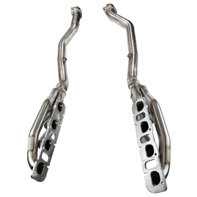 2" Stainless Headers & GREEN Catted OEM Conn. 2012-2020 Jeep/Durango 6.4L/6.2L Front View
