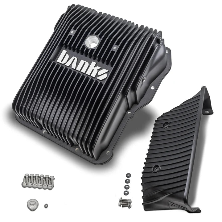 '01-19 Chevy/GMC 2500/3500 Ram-Air Transmission Pan Display of Included Parts