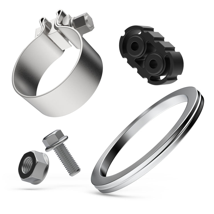 MagnaFlow Street Series Cat-Back Performance Exhaust System 19472 Front View