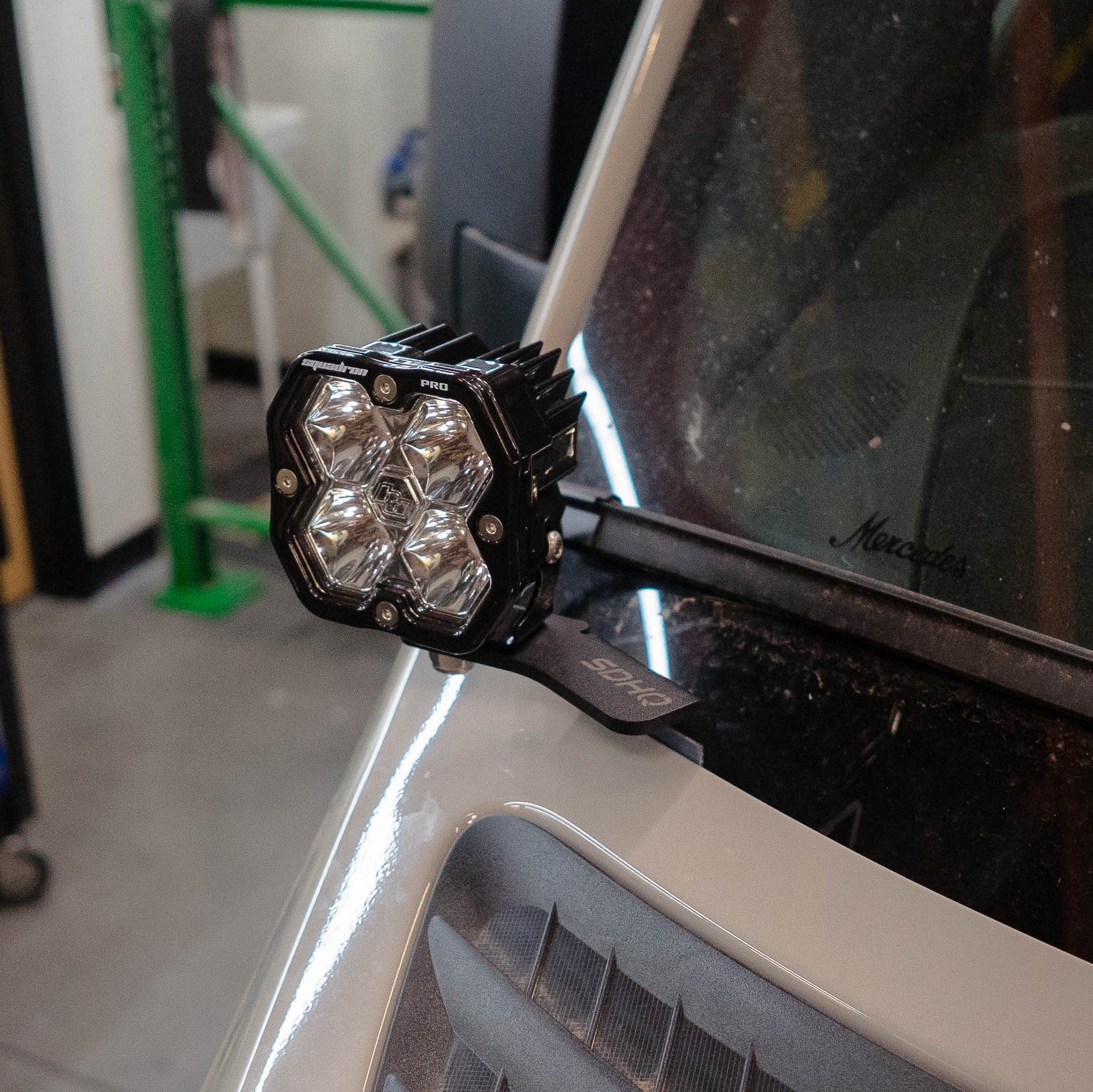 2019+ Mercedes Sprinter Van SDHQ Built A-Pillar Light Mounts