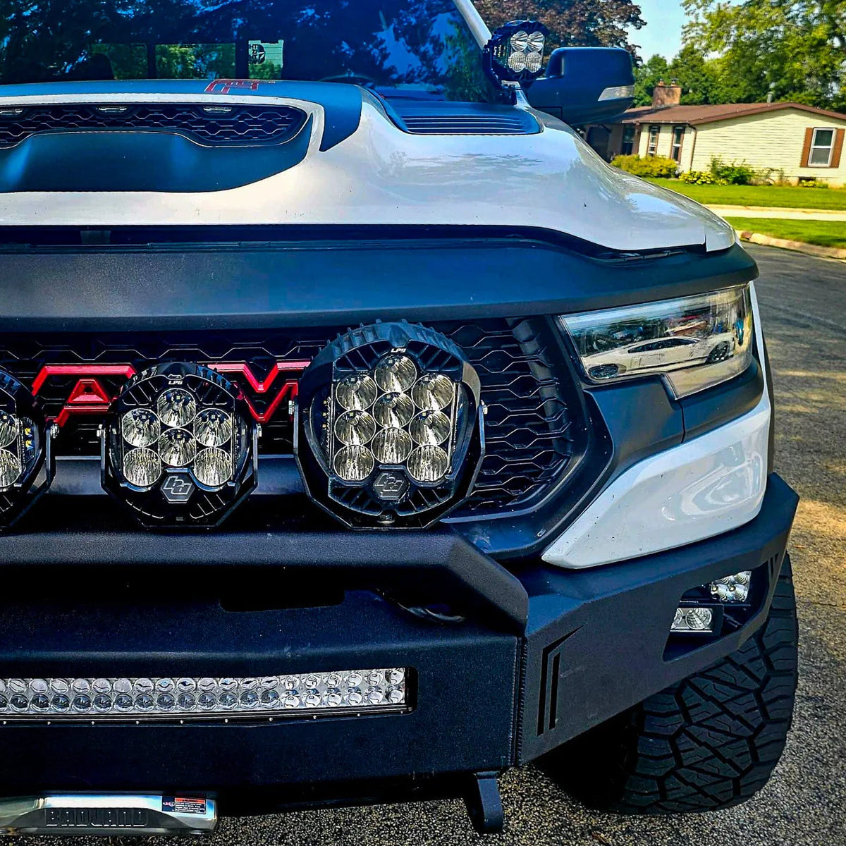 2021-2022 RAM TRX OCTANE FRONT WINCH BUMPER Front View