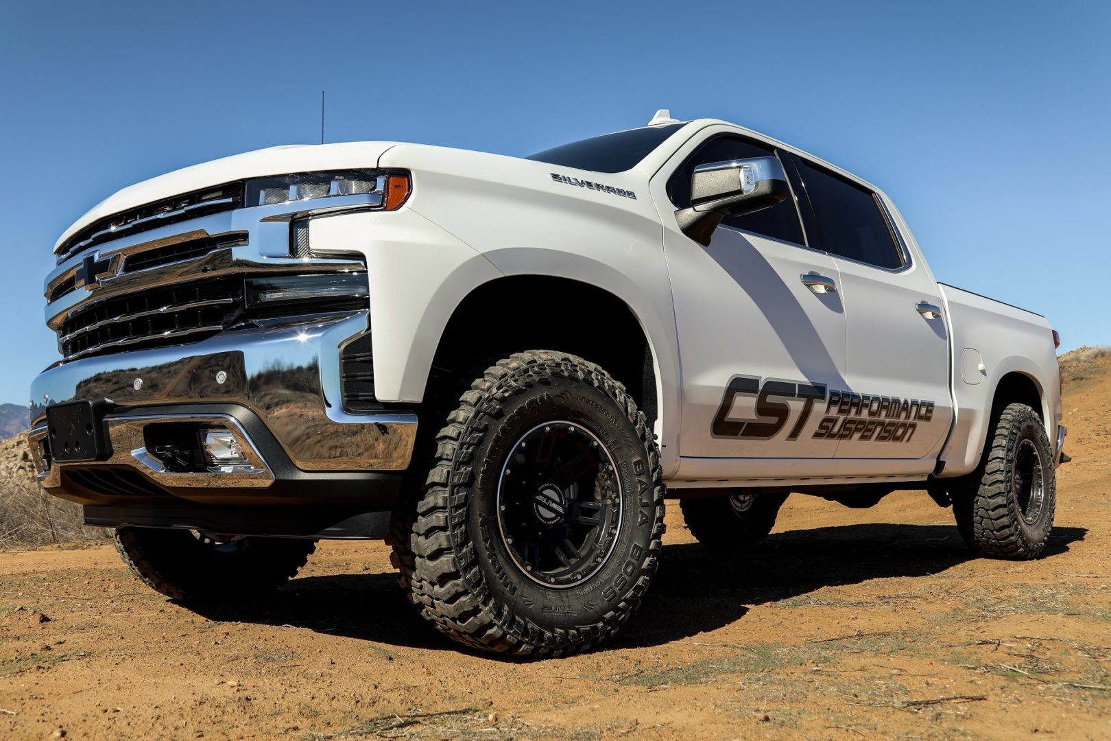 CST 19-23 GM 1500 3.5″ Stage 6 Suspension System Front View