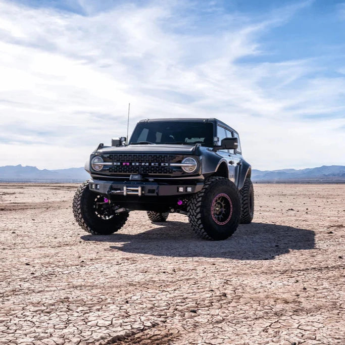 2021-2022 Ford Bronco Fenders Display on Vehicle