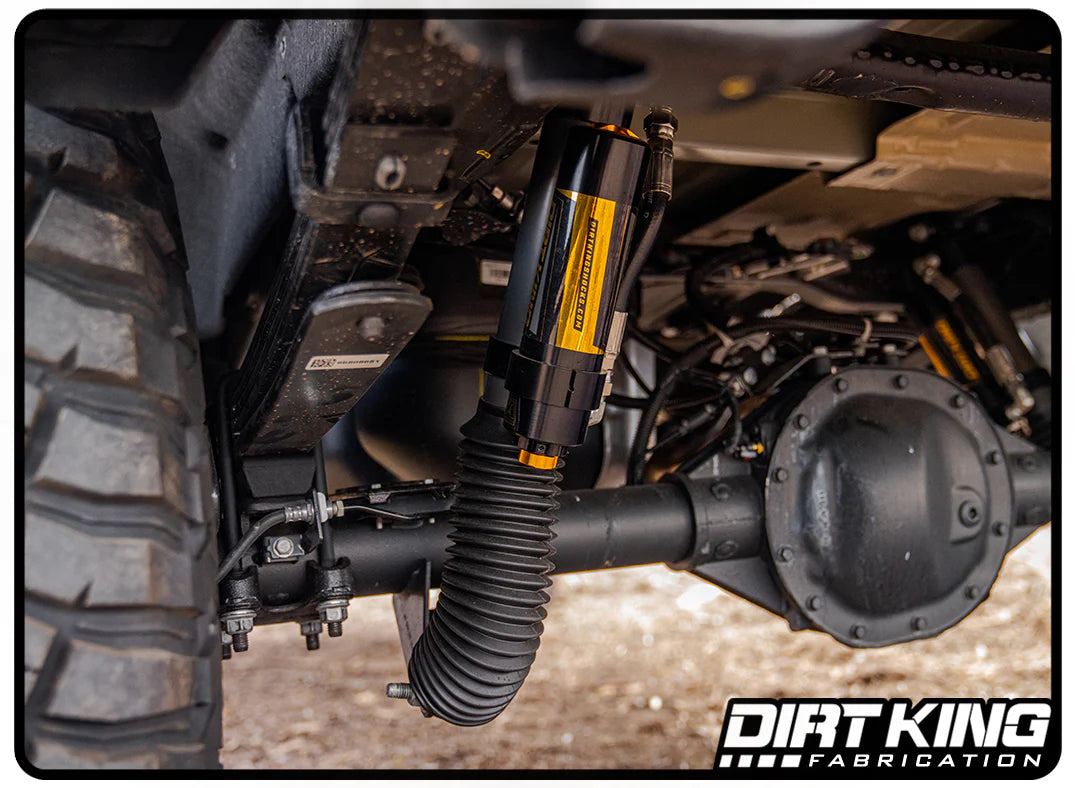 2019-2025 GM 1500 2.5 Smooth Body Shocks | DCA Piggyback Reservoir Front View